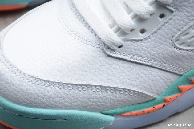 1st Kicks Aqua 440892-100 Light Air 5 GS Jordan 0802